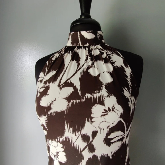 Michael Michael Kors Floral High Neck Tank - Picture 2 of 5